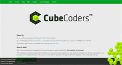 Desktop Screenshot of cubecoders.com